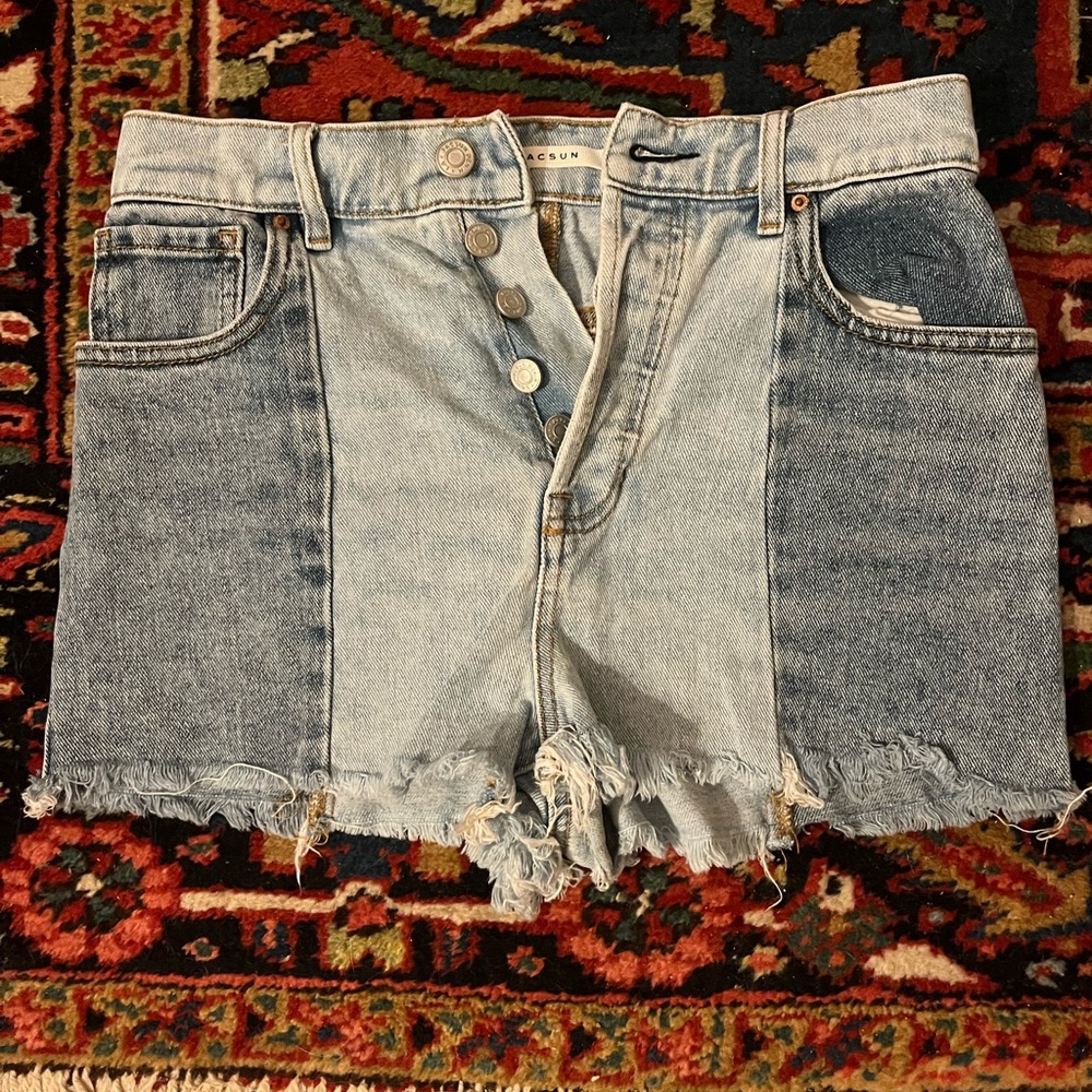 PacSun High Rise Icon Jean Shorts Sz 26